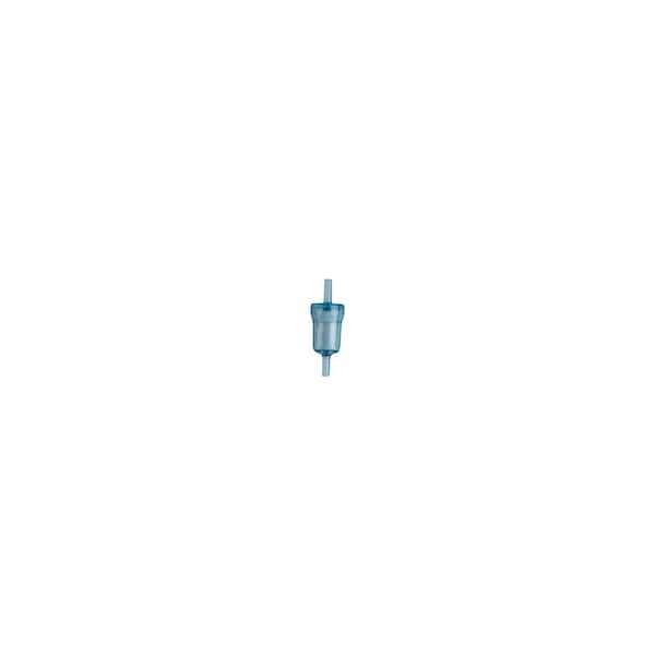 Disposable in-line filter.